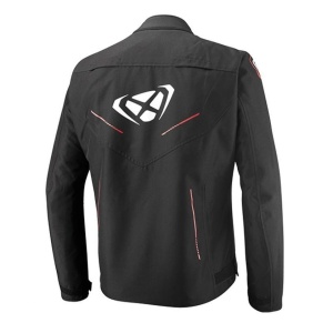 Geaca (jacheta) motociclete barbati Roadster Ixon All season model Prodigy WP MS culoare: negru/alb/rosu - Img 2