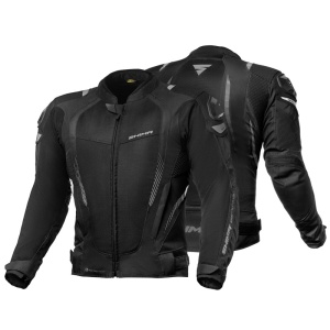 Geaca moto de vara SHIMA MESH PRO BLACK - Img 3