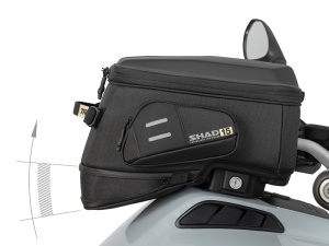 Geanta de rezervor (tank bag) SHAD TR15CL X0TR15CL for click system With LOCK and Key - Img 8