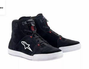 Ghete moto Alpinestars Chrome Negru-Gri - Img 4