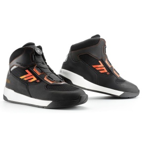 Ghete moto Urban Unisex Seventy model SD-BC10 culoare: negru/portocaliu