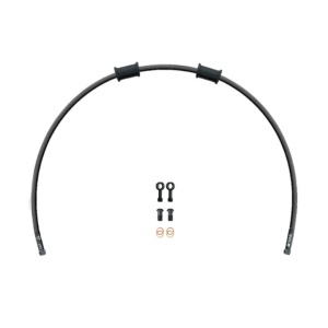 Kit conducta ambreiaj Venhill POWERHOSEPLUS KAW-11010CB-BK (1 conducta in kit) Black hoses, black fittings
