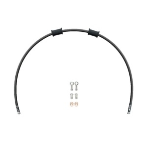 Kit conducta ambreiaj Venhill POWERHOSEPLUS KAW-11010CS-BK (1 conducta in kit) Black hoses, stainless fittings