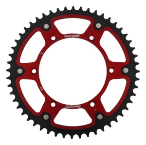 Kit de lant D.I.D Chain - Argintiu chain 520 VX, X-ring (X, NX, QX, XS), CHK front sprocket SUPERSPROX, CHK rear sprocket SUPERSPROX STEALTH pentru HUSQVARNA TC 610 1999-2000 - Img 4