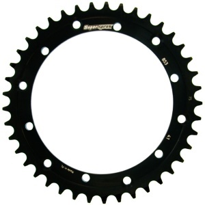 Kit de lant D.I.D Chain - Argintiu chain 520 VX, X-ring (X, NX, QX, XS), CHK front sprocket SUPERSPROX, CHK rear sprocket SUPERSPROX pentru ATV YAMAHA YFZ 350 Banshee 1989-2006 - Img 3