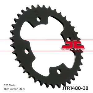 Kit de lant D.I.D Chain - Argintiu chain 520 VX, X-ring (X, NX, QX, XS), CHK front sprocket JT, CHK rear sprocket JT pentru ATV POLARIS Outlaw 525 2008-2010 - Img 6