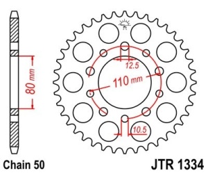 Kit de lant D.I.D Chain - Auriu lant 530 ZVM-X, X-Ring, pinion fata JT, foaie spate JT pentru HONDA CBX 550 1982-1986 - Img 5