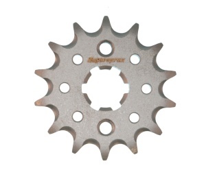 Kit de lant EK - Argintiu chain 428 DEH, Non-sealed, CHK front sprocket SUPERSPROX, CHK rear sprocket SUPERSPROX pentru YAMAHA YBR 125 2005-2006 - Img 2
