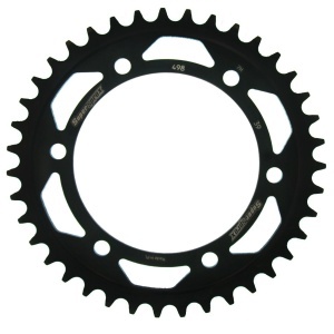 Kit de lant EK - Argintiu chain 525 DEX, X-ring (X, NX, QX, XS), CHK front sprocket JT CHK rubber cushioned, CHK rear sprocket SUPERSPROX pentru KAWASAKI W 650 1999-2006 - Img 4