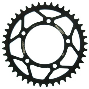 Kit de lant EK - Argintiu chain 525 SRX, X-ring (X, NX, QX, XS), CHK front sprocket JT CHK rubber cushioned, CHK rear sprocket SUPERSPROX pentru APRILIA SL 1000 Falco 2000-2006 - Img 5