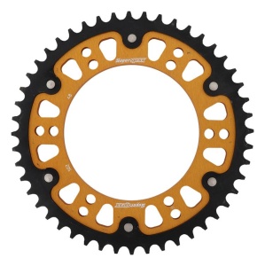 Kit de lant EK - Argintiu chain 530 DEX, X-ring (X, NX, QX, XS), CHK front sprocket JT CHK rubber cushioned, CHK rear sprocket SUPERSPROX STEALTH pentru KAWASAKI GPZ 900 R 1990-1996 - Img 4