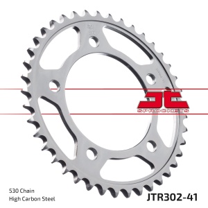 Kit de lant EK - Argintiu chain 530 SRX, X-ring (X, NX, QX, XS), CHK front sprocket JT, CHK rear sprocket JT pentru HONDA VTR 1000 F Firestorm 1997-2005 - Img 6