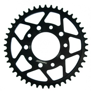 Kit de lant EK - Argintiu lant 525 SRO, O-ring, pinion fata JT cauciucat, foaie spate SUPERSPROX pentru HONDA XRV 750 Africa Twin 1993-2003 - Img 4