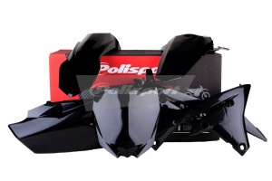 Kit plastice POLISPORT 90583 Negru