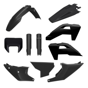 Kit plastice POLISPORT 91662 Negru