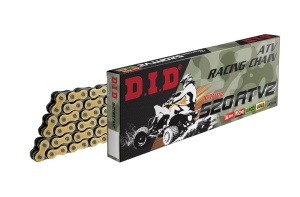 Lant X-Ring ATV D.I.D Chain 520ATV2 94 zale auriu/negru