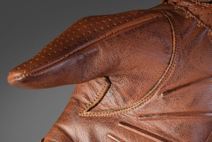 Manusi femei Urban/heritage vara piele Ixon model RS Nizo Air LS culoare: camel (maro) - degete tactile - Img 3