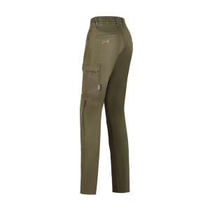 Pantaloni moto femei Seventy SD-PC26 Teide Cargo forest green - Img 10