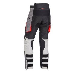Pantaloni motociclete barbati Touring/Adventure Ixon All season model Ragnar MS culoare: negru/gri/rosu - Img 2