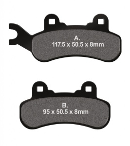 Placute de frana EBC FA683R