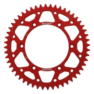Rear ALU sprocket SUPERSPROX RAL-1512:52-RED Rosu 52T, 520