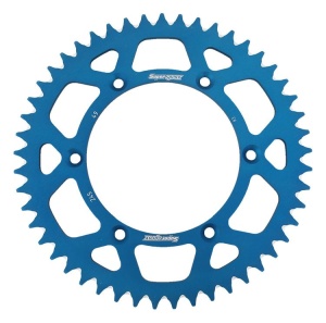 Rear ALU sprocket SUPERSPROX RAL-245:49-BLU Albastru 49T, 520