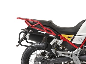 Set complet cutii aluminiu laterale, 36L / 47L SHAD TERRA NEGRU, include kit montare SHAD MOTO GUZZI V 85 TT - Img 15