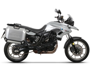 Set complet cutii aluminiu laterale, 36L / 47L SHAD TERRA NEGRU, include kit montare SHAD BMW F 650 GS/ F 700 GS/ F 800 GS - Img 13