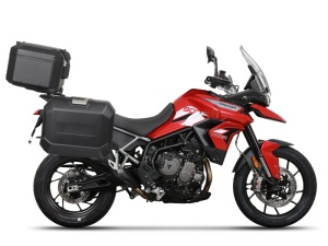Set complet cutii aluminiu Shad Terra, 48L topcase 36L / 47L side cases,include placa si kit montare SHAD TRIUMPH Tiger 900