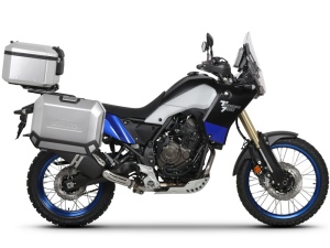 Set complet cutii aluminiu Shad Terra, 48L topcase 36L / 47L side cases,include placa si kit montare SHAD YAMAHA Tenere 700 XTZ690 - Img 19