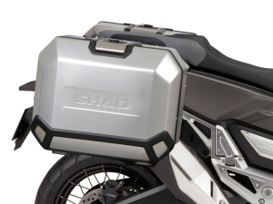 Set complet de cutii de aluminiu laterale, 36L / 36L, SHAD TERRA NEGRU, include kit montare SHAD HONDA X-ADV 750 - Img 11
