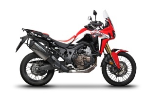 Set of SHAD TERRA TR40 adventure saddlebags and SHAD TERRA aluminium top case TR55 PURE BLACK, including mounting kit SHAD HONDA CRF 1000L AFRICA TWIN - Img 8