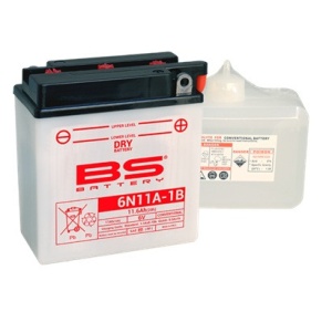 Baterie conventionala BS-BATTERY 6N11A-1B include electrolit - Img 1