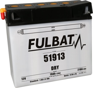 Baterie conventionala FULBAT 51913 include electrolit - Img 1