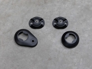 Baza quad lock 360 Concealed Small - Through Cable - Img 3