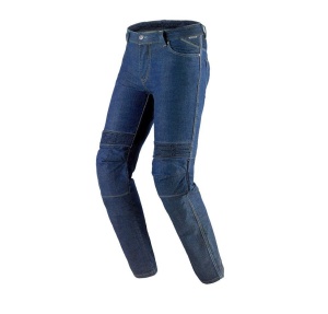 Blugi (jeans) moto femei Seventy model SD-PJ8 tip Slim fit culoare: albastru (insertii Aramid Kevlar) - Img 2