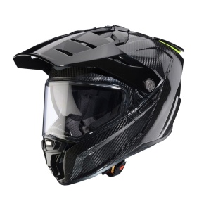 Casca adventure/off road Caberg model Tanami SV carbon Pinlock ready - lentila Pinlock inclusa (100% carbon)