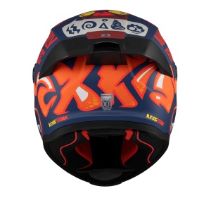 Casca integrala Axxis Fenix Angry Face C5 rosu mat - tip viziera: MT-V-31B - DKS429 - Img 3