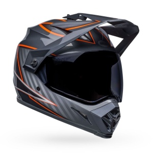 Casca integrala BELL MX-9 ADVENTURE MIPS DALTON Negru Portocaliu - Img 3