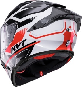 Casca integrala KYT R2R PARSEC WHT/RED ECE 22.06 - Img 7