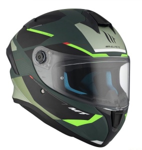 Casca integrala MT Targo S Kay C6 verde mat - omologare noua ECE 22.06 - tip viziera: MT-V-14B - Img 6