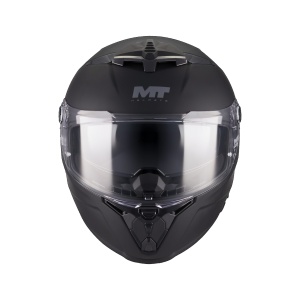 Casca integrala MT Thunder 4 R SV Pure A1 negru mat (ochelari soare integrati) + lentila antiaburire Pinlock 70 cadou - tip viziera: MT-V-28C - DKS 435 - Img 3