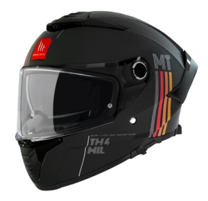 Casca integrala MT Thunder 4 SV MIL A11 negru mat (ochelari soare integrati) - tip viziera MT-V-28B - Img 4