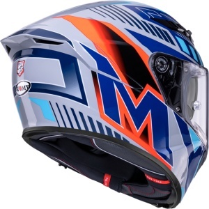 Casca integrala SUOMY STELLAR 2 DEEPSPACE MATT GREY/BLUE ECE 22.06 - Img 5