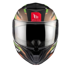 Casca modulabila MT Atom 2 SV Bast A6 military (maro/verde mat) (ochelari soare integrati) Pinlock Ready - tip viziera: MT-V-35 - Img 8