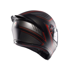 Casca moto integrala AGV K1 S SLING MATT BLACK/RED - Img 3