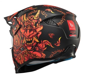 Casca MT STREETFIGHTER SV B5 HELLISH ROSU MAT - Img 8