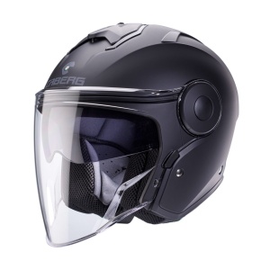 Casca open face (jet) Caberg model Soho SV 17 negru mat - Img 7