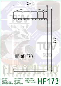 Filtru de ulei HIFLOFILTRO HF173C Cromat - Img 2