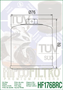Filtru de ulei HIFLOFILTRO HF176BRC - Img 2